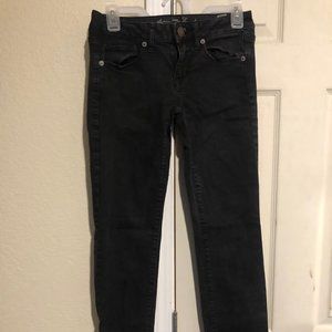 American Eagle Black Skinny Jeans